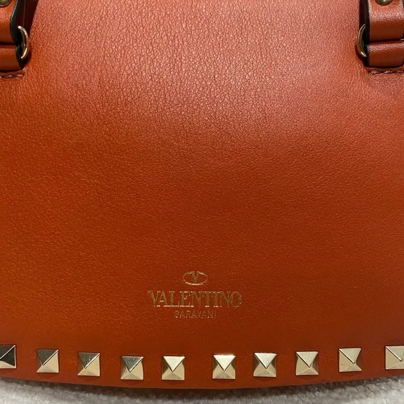 Valentino Rockstud Flip Lock Clasp Mini Messenger Bag - Picture 5 of 5